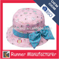 Girls' fashion plain designer bucket hat